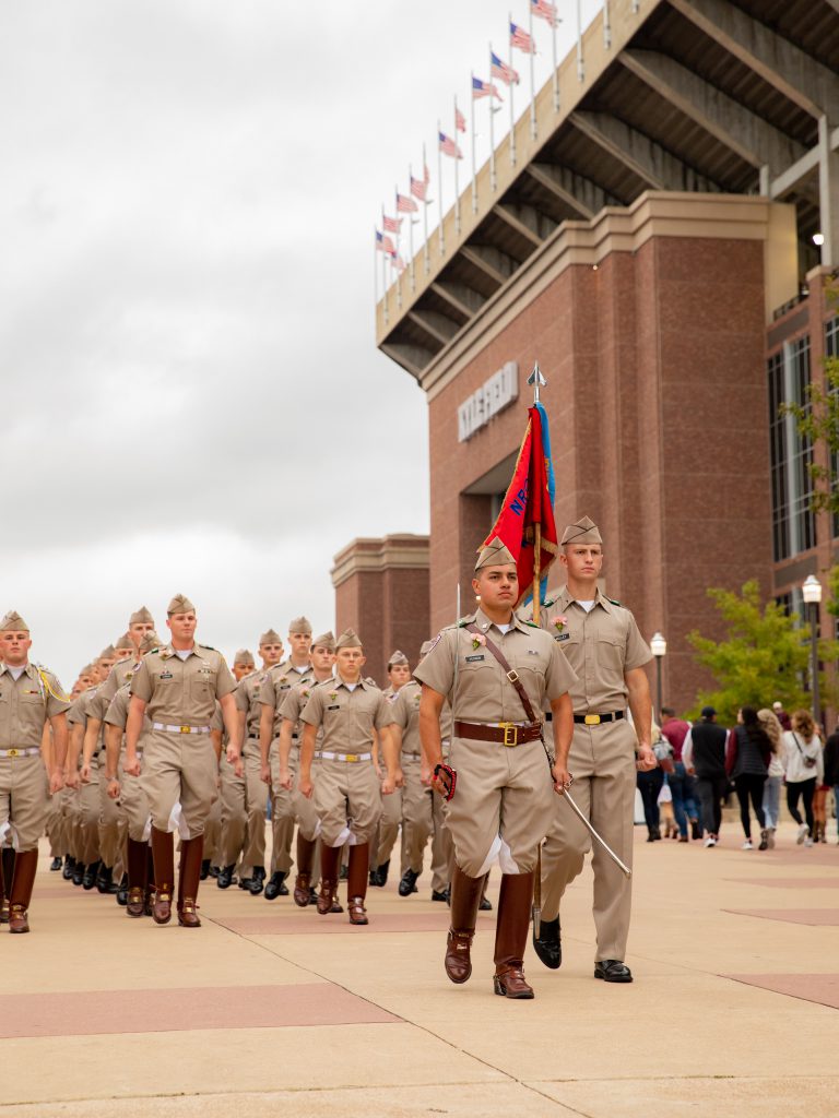 texas a&m corps of cadets visit