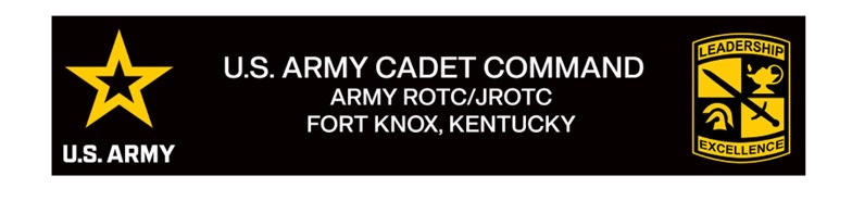 US ARMY CADET COMMAND BANNER